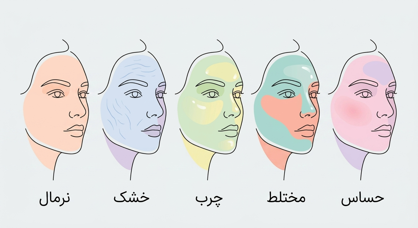چطور بفهمیم نوع پوست‌مان چیست؟