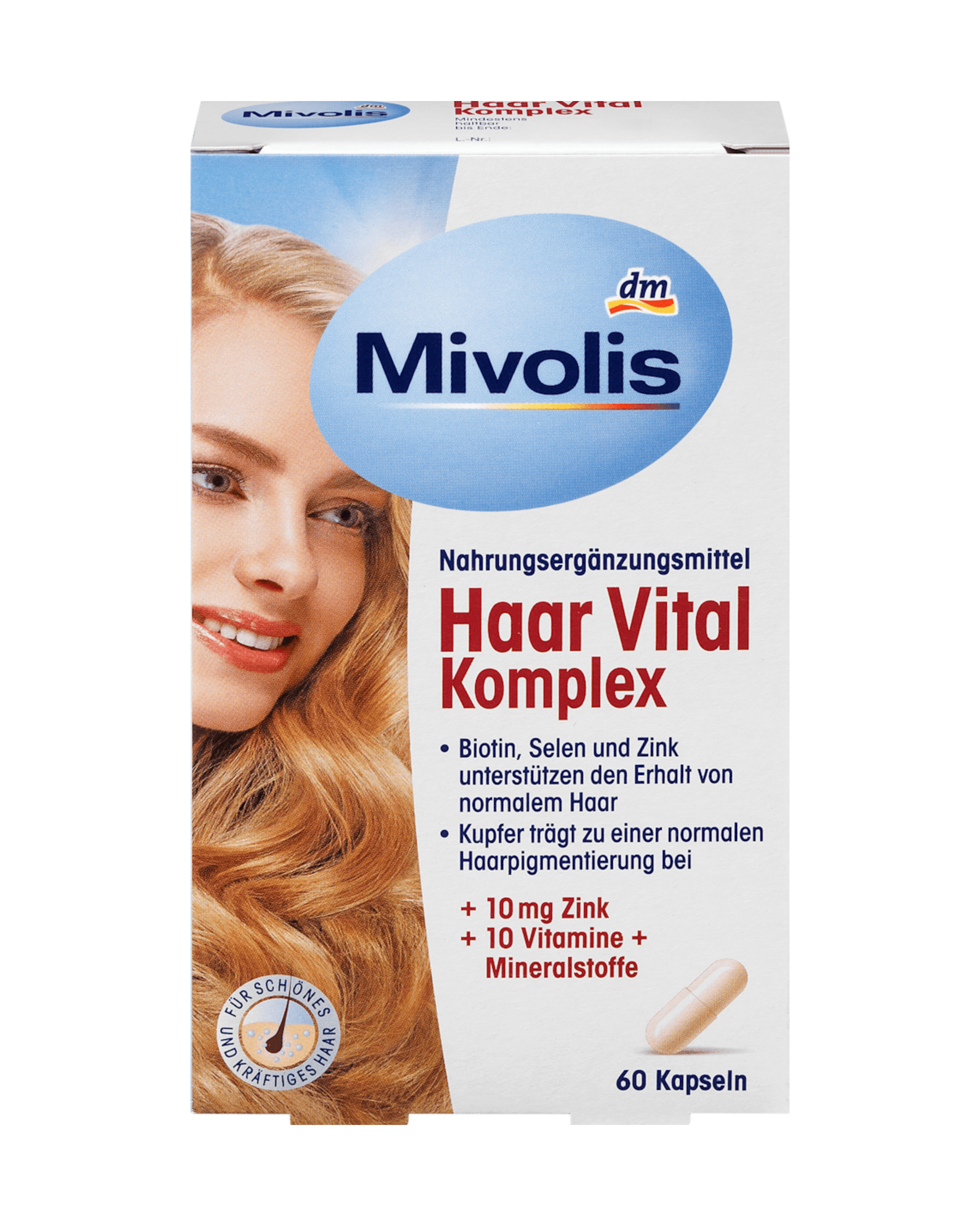کپسول Haar Vital کمپلکس میولیس