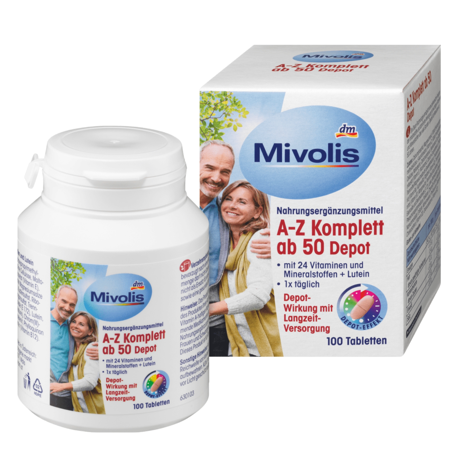 مولتی ویتامین A to Z Komplett ab 50 میولیس