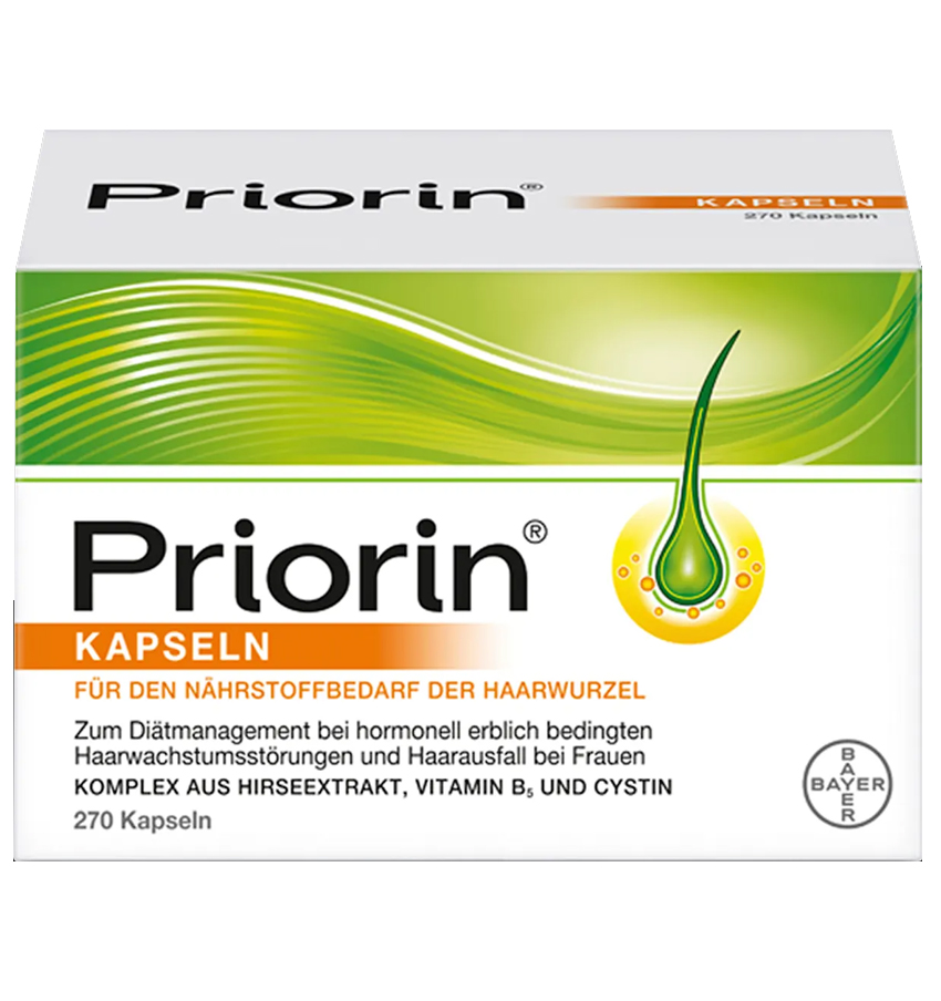 کپسول‌ Priorin برای ریزش مو 270 عددی
